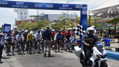 TNI AL Mengadakan Kejuaraan Balap Sepeda Navy Criterium CUP 2025