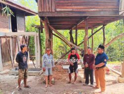 Melesat, Kades Sebong Pereh Sidak Bangunan Villa di Area Sungai