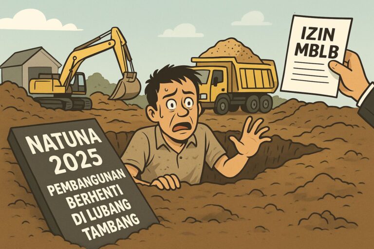 Natuna 2025, Pembangunan Berhenti di Lubang Tambang