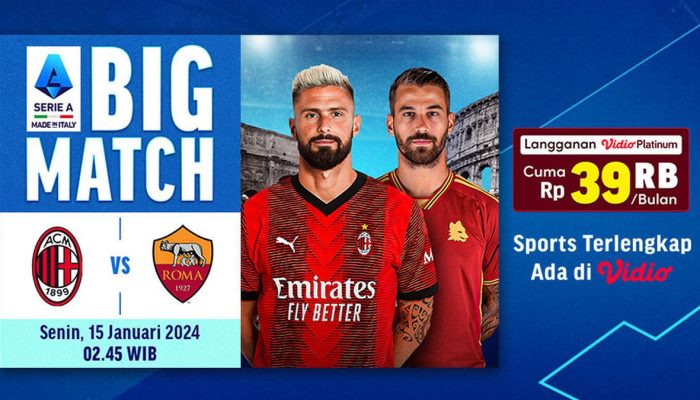 Link Live Streaming AC Milan vs Pisa: Rossoneri Serang Tim Promosi di San Siro untuk Puncak Serie A