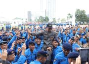 Amsakar dan Li Claudia Pimpin Apel Gabungan, Tegaskan Sinergi Satpol PP dan Direktorat Pengamanan BP Batam