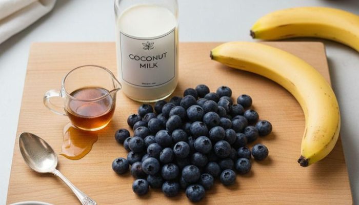 Smoothie Blueberry Kelapa: Rahasia Kulit Muda Mama