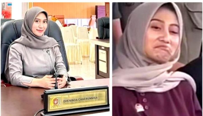 Dheninda Menangis Dihujat, Ancaman Penjarahan Mengancam: Seluruh Indonesia Menyakiti Saya