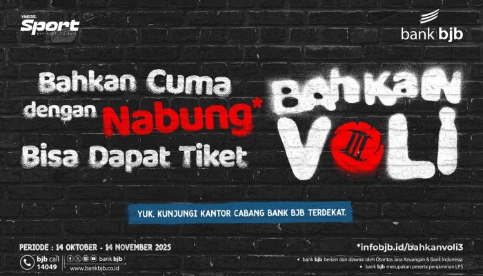 Bank BJB & Vindes Tawarkan Seru dan Menarik, Menabung Dapat Tiket Nonton!