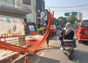 Proyek Galian Sebabkan Kemacetan di Jalan Pesanggrahan Jakbar