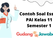 50 Soal Essay PAI Kelas 11 Lengkap Kunci Jawaban Semester 1
