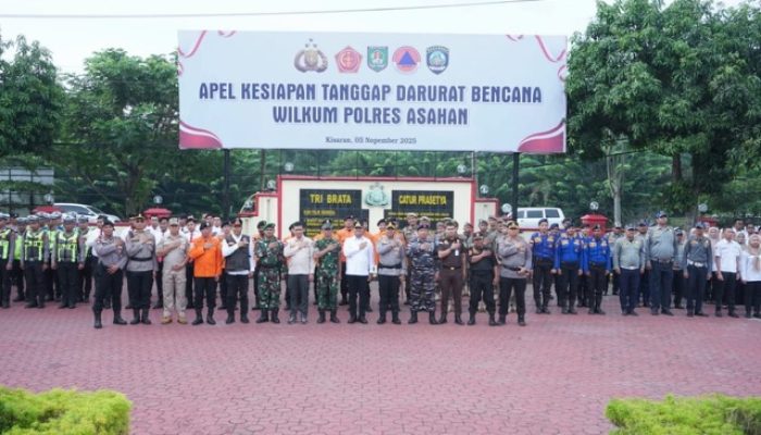 Apel Kesiapan Tanggap Darurat, Pemerintah Asahan Pastikan Kesiagaan Aparat dan Relawan