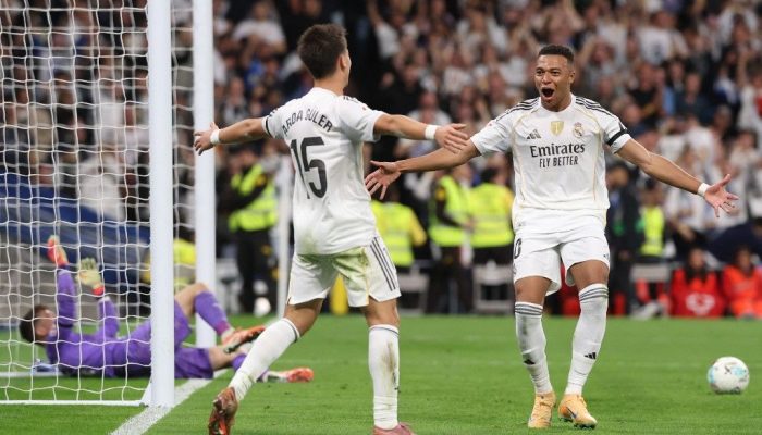Hasil Liga Spanyol – Mbappe Terus Mencetak Gol, Vinicius Jadi Beban, Real Madrid Pesta Gol Lawan Valencia