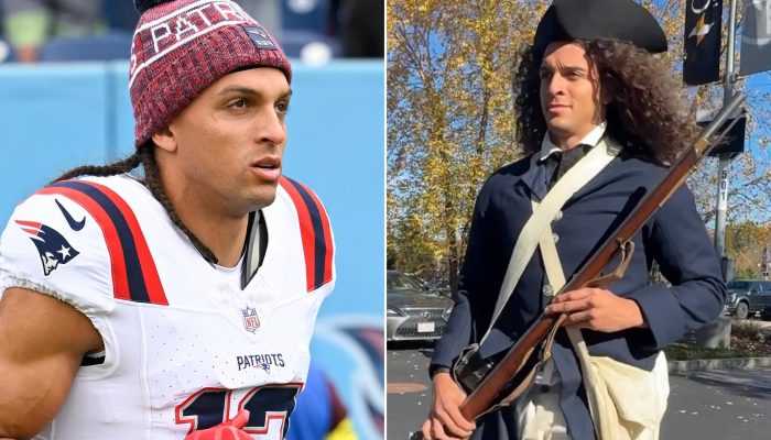 Patriots’ Mack Hollins Shock NFL Fans with Rifle at Falcons Game