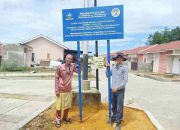 Terpasang Plang PSU Penanda Resmi Penyerahan Aset Perumahan Bintan