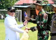 Bupati Gorontalo Puji Kinerja TMMD di Desa Tonala