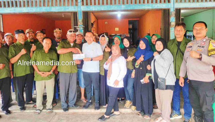 Konkret, DPD-RI Dharma Support Dana di Turnamen Voli RT/RW Kijang
