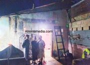 Berkecai, 1 Rumah Warga Sei Enam Darat Diterjang Angin Kencang