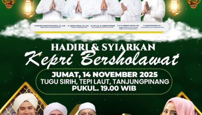 Habib Syech & Wafiq Azizah Meriahkan Kepri Bersholawat.