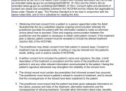 Treatment Requires Consent