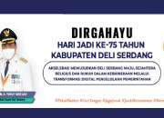 Deli Serdang Terima Uluran Tangan Palembang