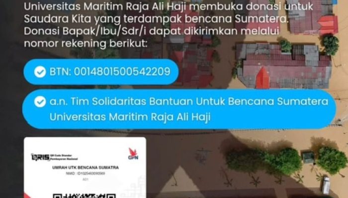 UMRAH Peduli Sumatera: Rekening Donasi Dibuka, Kampus Ajak Mahasiswa dan Alumni Turun Tangan