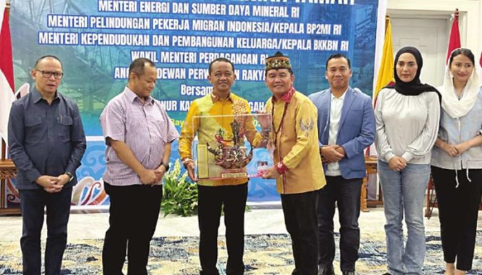 Gubernur Agustiar Ajak Kementerian Perkuat Kolaborasi Bangun Kalteng