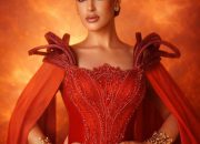 Pesona Merah Tasya Farasya di Premier Avatar, Bikin Pangling!