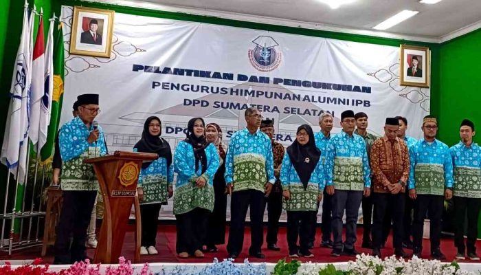 Pelantikan Alumni IPB Sumsel: Semangat Baru Majukan Sriwijaya