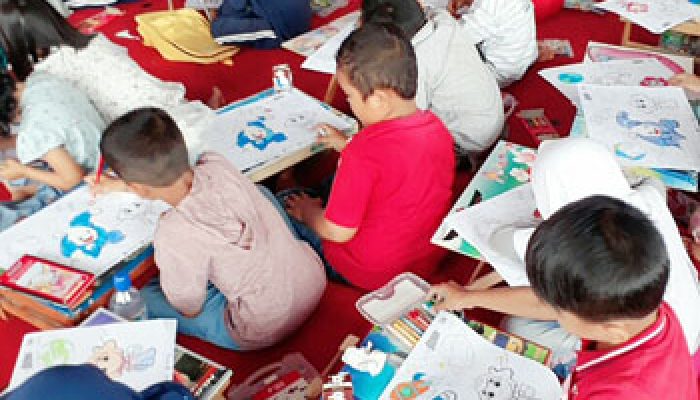 Emak Hebat: Semangat Lomba Mewarnai THF 2025
