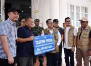Bantuan Tuan Guru Batak untuk Korban Bencana dari Polsek Tanah Jawa