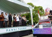 Ramlan Buka Pawai Taaruf MTQ Bukittinggi ke-41, 19 Daerah Meriahkan