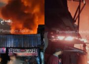 Kebakaran Pulogedang: Asap Pekat Hanguskan Rumah Dini Hari