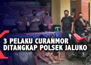 Pak Kos Berani Masuk Sel Polsek Jaluko Jambi Cari Pelaku Curanmor 40 Motor