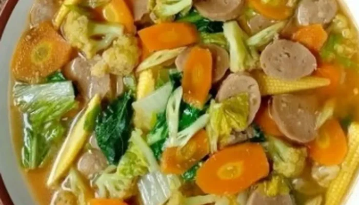 Resep sederhana capcay bakso goreng yang mudah dan praktis