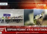 ATR 42-500 Ditemukan, Pencarian Korban Berlanjut di Bulusaraung