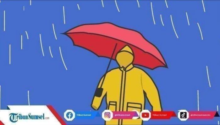 Hujan Ringan-Sedang Berpotensi di Sumsel Kamis Ini