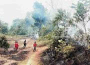 2 Kali Kebakaran di Bukit Lengkuas Dalam Waktu 4 Hari, Apa Kebetulan ?