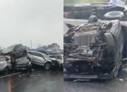 Tabrakan Beruntun 5 Kendaraan di Cilincing: Truk dan Bajaj Terlibat, Diduga Rem Blong