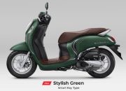 Honda Scoopy 2026 tipe termurah bikin kaget! Warna hijau tosca super cantik, harga masih masuk akal