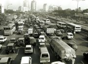 Genangan air rendam Jalan S Parman Banjarmasin, macet panjang di malam Minggu