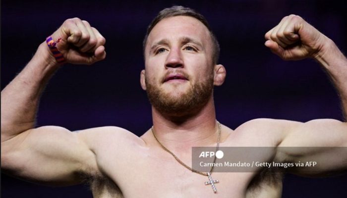 AI Bantu Gaethje Raih Gelar Interim Kelas Ringan