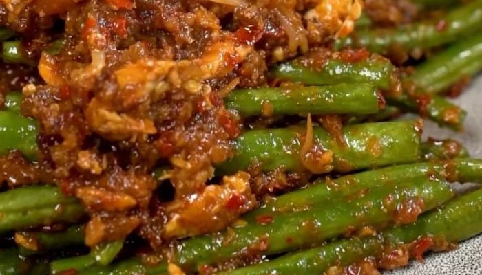 Tumis Buncis Belacan: Pedas Gurih Nasi Tambah