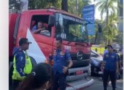 Damkar Terhalang CFD, Netizen Sindir ‘Tiket Masuk’ Polisi