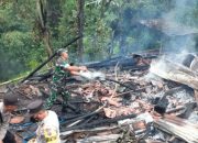 Dapur Terbakar di Baras Pasangkayu Akibat Kompor Lupa Mati