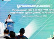 Setelah 10 Tahun Penantian, Pipa Gas WNTS ke Pulau Pemping Resmi Dibangun