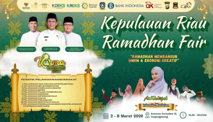 Dukung Ekonomi Lokal, Pemerintah Provinsi Kepulauan Riau Ramaikan Kepri Ramadan Fair 2026 dengan UMKM dan Layanan Publik