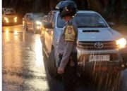 Patroli Lampu Biru Polres Lampung Tengah: Jaga Titik Rawan Lakalantas