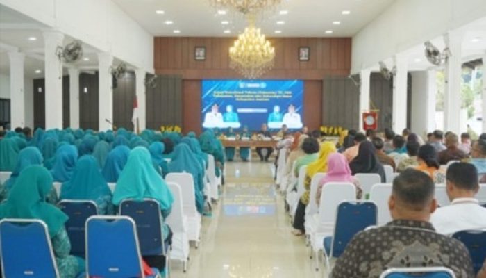 Bupati Asahan Hadiri Rakornis Tim Penggerak PKK Matangkan Persiapan Sembilan Perlombaan