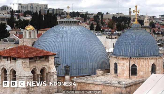Israel Blokir Misa Minggu Palma di Yerusalem