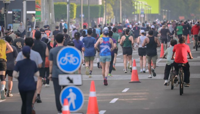 CFD Kembali Ramai Pasca Lebaran