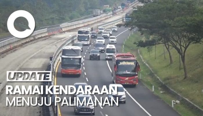 Lonjakan 21 Ribu Kendaraan di Tol Cipali, Arah Jakarta Padat