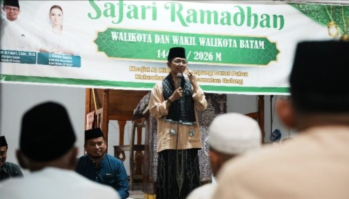 Safari Ramadan di Pulau Karas, Amsakar Achmad Ajak Masyarakat Perkuat Energi Kolektif Bangun Batam