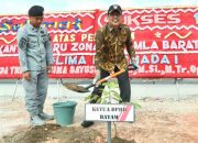 Hadiri Peresmian Kantor Zona Bakamla, Ketua DPRD Kota Batam Ikut Tanam Pohon