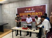 Polres Karimun Musnahkan 344 Gram Sabu, Dua Tersangka Terancam Hukuman Berat